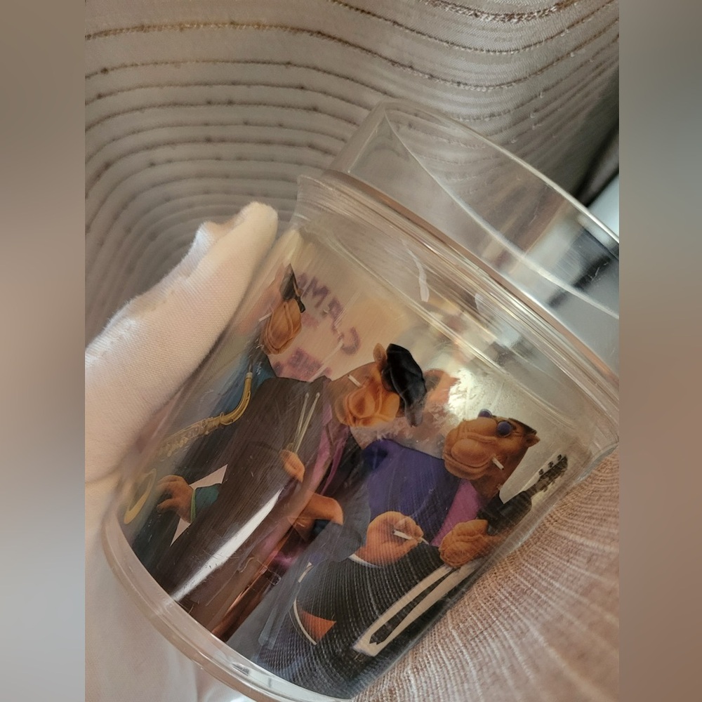Vintage 1991 Joe Camel "The Hard Pack" Plastic Tumbler Cup